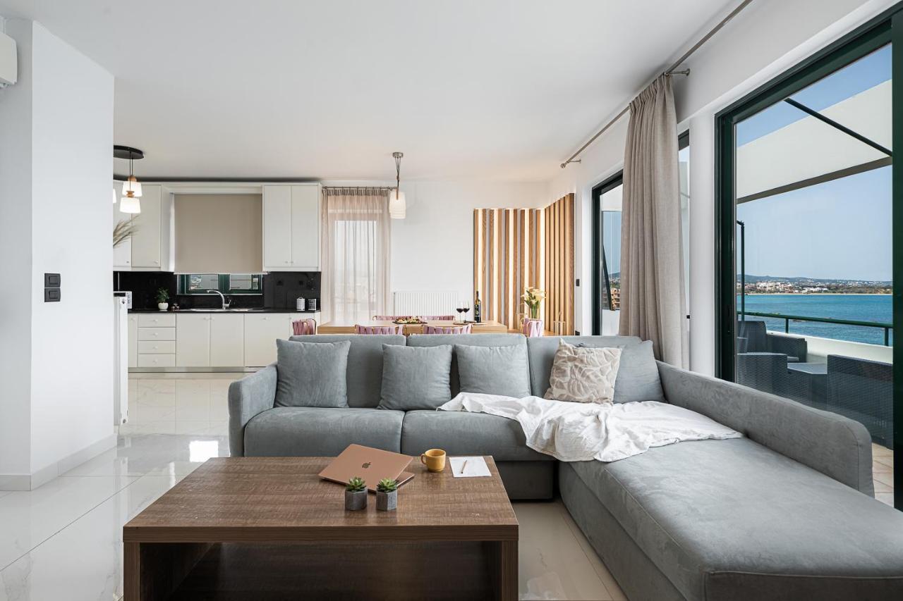 Ferienwohnung Elia Penthouse Chania  Exterior foto
