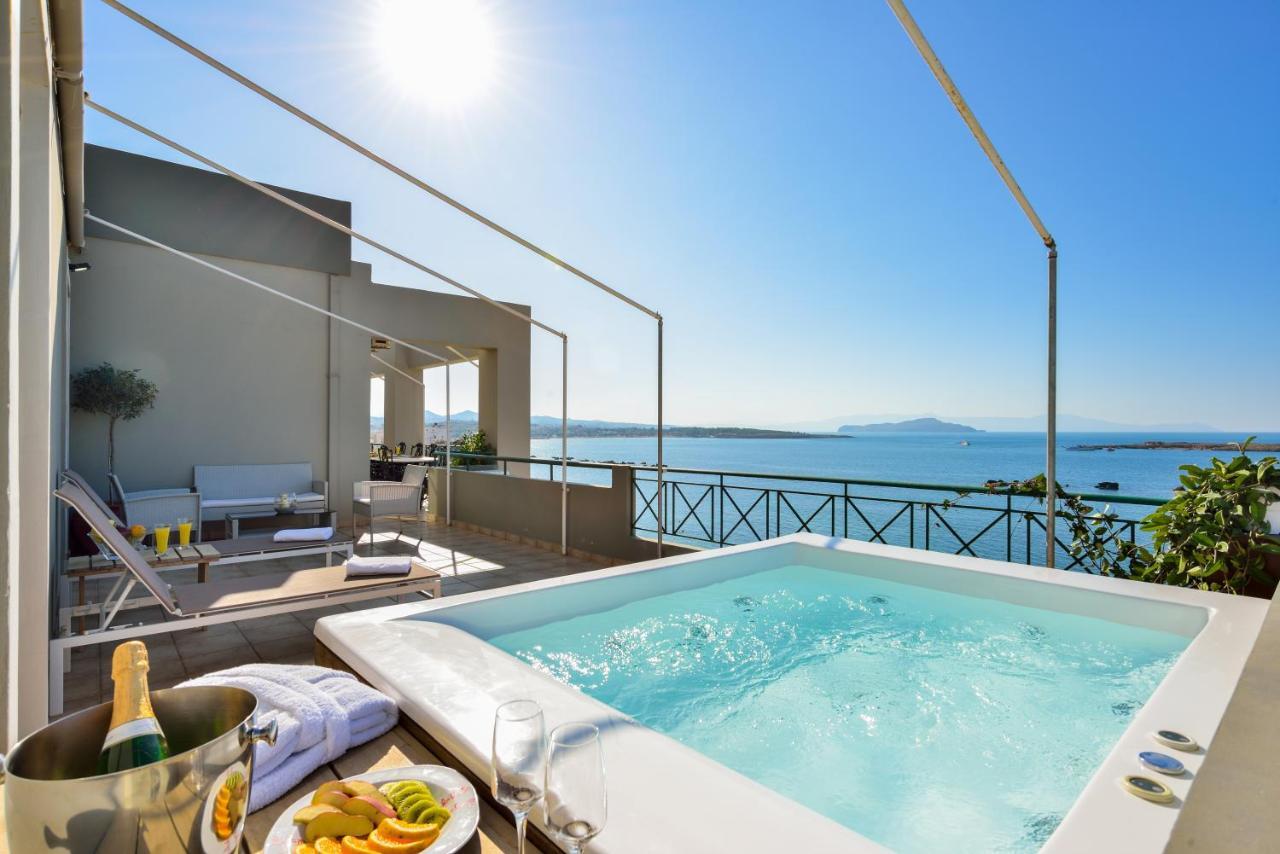 Ferienwohnung Elia Penthouse Chania  Exterior foto